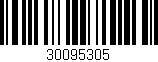 Código de barras (EAN, GTIN, SKU, ISBN): '30095305'