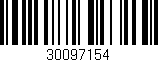 Código de barras (EAN, GTIN, SKU, ISBN): '30097154'