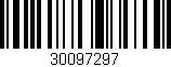 Código de barras (EAN, GTIN, SKU, ISBN): '30097297'
