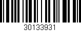 Código de barras (EAN, GTIN, SKU, ISBN): '30133931'