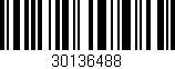 Código de barras (EAN, GTIN, SKU, ISBN): '30136488'