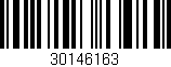 Código de barras (EAN, GTIN, SKU, ISBN): '30146163'