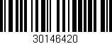 Código de barras (EAN, GTIN, SKU, ISBN): '30146420'