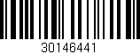 Código de barras (EAN, GTIN, SKU, ISBN): '30146441'