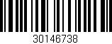 Código de barras (EAN, GTIN, SKU, ISBN): '30146738'
