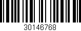 Código de barras (EAN, GTIN, SKU, ISBN): '30146768'