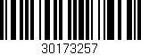 Código de barras (EAN, GTIN, SKU, ISBN): '30173257'