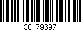 Código de barras (EAN, GTIN, SKU, ISBN): '30179697'