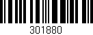 Código de barras (EAN, GTIN, SKU, ISBN): '301880'