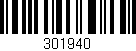 Código de barras (EAN, GTIN, SKU, ISBN): '301940'
