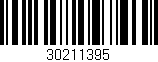 Código de barras (EAN, GTIN, SKU, ISBN): '30211395'