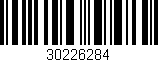 Código de barras (EAN, GTIN, SKU, ISBN): '30226284'