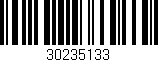 Código de barras (EAN, GTIN, SKU, ISBN): '30235133'