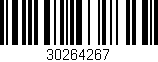 Código de barras (EAN, GTIN, SKU, ISBN): '30264267'