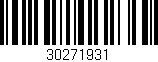 Código de barras (EAN, GTIN, SKU, ISBN): '30271931'
