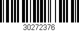 Código de barras (EAN, GTIN, SKU, ISBN): '30272376'