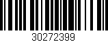 Código de barras (EAN, GTIN, SKU, ISBN): '30272399'