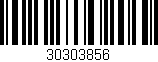 Código de barras (EAN, GTIN, SKU, ISBN): '30303856'