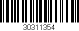 Código de barras (EAN, GTIN, SKU, ISBN): '30311354'