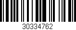 Código de barras (EAN, GTIN, SKU, ISBN): '30334762'