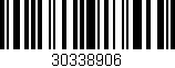 Código de barras (EAN, GTIN, SKU, ISBN): '30338906'