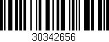 Código de barras (EAN, GTIN, SKU, ISBN): '30342656'
