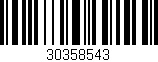 Código de barras (EAN, GTIN, SKU, ISBN): '30358543'