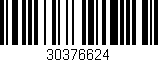Código de barras (EAN, GTIN, SKU, ISBN): '30376624'