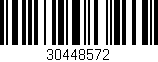 Código de barras (EAN, GTIN, SKU, ISBN): '30448572'