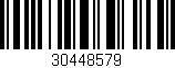 Código de barras (EAN, GTIN, SKU, ISBN): '30448579'