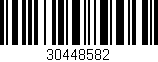 Código de barras (EAN, GTIN, SKU, ISBN): '30448582'