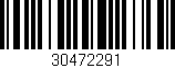 Código de barras (EAN, GTIN, SKU, ISBN): '30472291'
