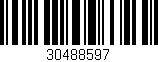 Código de barras (EAN, GTIN, SKU, ISBN): '30488597'