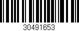 Código de barras (EAN, GTIN, SKU, ISBN): '30491653'