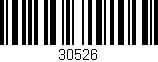 Código de barras (EAN, GTIN, SKU, ISBN): '30526'