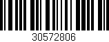 Código de barras (EAN, GTIN, SKU, ISBN): '30572806'
