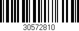 Código de barras (EAN, GTIN, SKU, ISBN): '30572810'