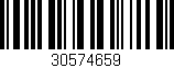 Código de barras (EAN, GTIN, SKU, ISBN): '30574659'