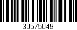 Código de barras (EAN, GTIN, SKU, ISBN): '30575049'