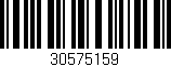 Código de barras (EAN, GTIN, SKU, ISBN): '30575159'