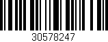 Código de barras (EAN, GTIN, SKU, ISBN): '30578247'
