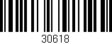 Código de barras (EAN, GTIN, SKU, ISBN): '30618'