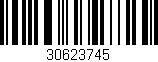 Código de barras (EAN, GTIN, SKU, ISBN): '30623745'