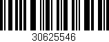 Código de barras (EAN, GTIN, SKU, ISBN): '30625546'