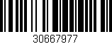 Código de barras (EAN, GTIN, SKU, ISBN): '30667977'