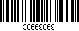 Código de barras (EAN, GTIN, SKU, ISBN): '30669069'