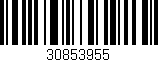 Código de barras (EAN, GTIN, SKU, ISBN): '30853955'