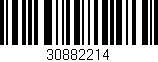 Código de barras (EAN, GTIN, SKU, ISBN): '30882214'