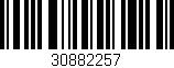 Código de barras (EAN, GTIN, SKU, ISBN): '30882257'