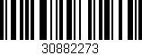 Código de barras (EAN, GTIN, SKU, ISBN): '30882273'